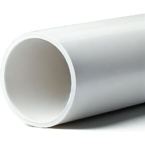 Generic Schedule 40 PVC Pipe (18" Lengths) - Various Diameters (White, 1") in Saudi Arabia