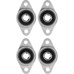 4Pcs Kfl08 Pillow Block Bearing 8Mm Bore Diameter Zinc Alloy Rhombic Bearing in Kuwait