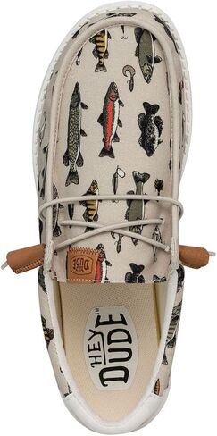 HEYDUDE Wally Fish Lure Black Size 11, Mens Shoes, Slip-on Loafers, Comfortable & Light-Weight in Saudi Arabia