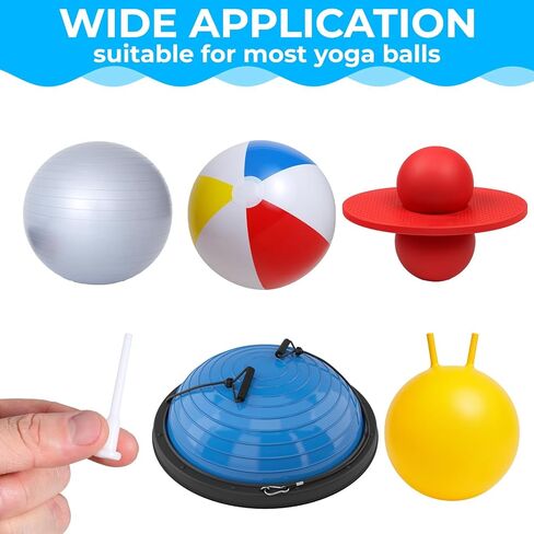 10 PCS Exercise Ball Plug Replacement, Yoga Ball Plug for Fitness Exercise Balls Inflatable Bed Pool in Saudi Arabia