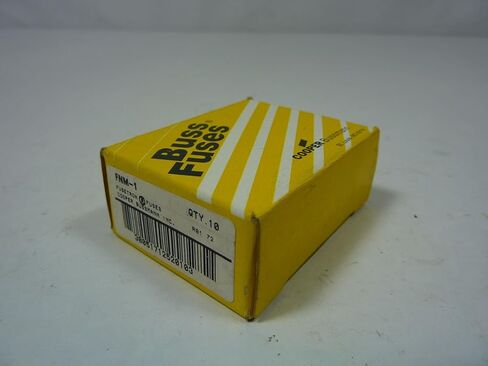 Bussmann FNM-1 تأخير الوقت FUSE 1A 250V (صندوق من 10) in Kuwait