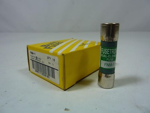 Bussmann FNM-1 تأخير الوقت FUSE 1A 250V (صندوق من 10) in Kuwait