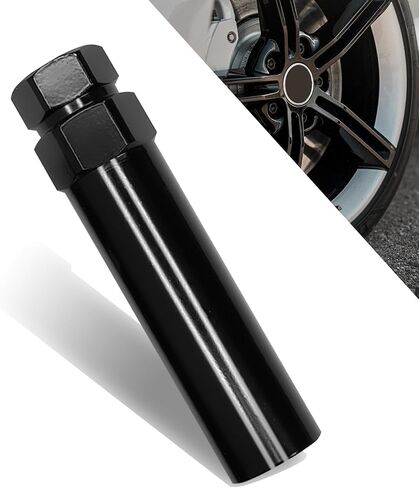 مقبس كبير 6 spline lug nut ، مجموعة إزالة قفل العجلات لمدة 21 مم (13/16 بوصة) و 22 مم (7/8 بوصة) مفتاح المقبس السداسي ، استبدال مفتاح قفل العجلة لما بعد البيع 6 in Kuwait