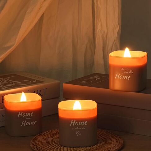 LUMI BRAND Premium Scented Soy Candle Set - Dusk to Dawn Collection in Saudi Arabia