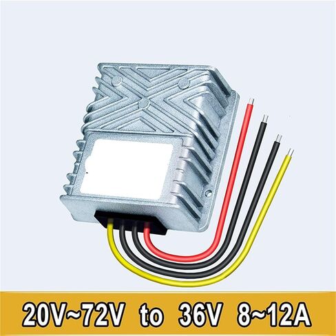 20 ~ 72V إلى 48V 36V DC DC Boost Bust Converter 24V36V48V60V إلى 48V وحدة محول الطاقة منظم الجهد (30-72V إلى 36V 12A) in Saudi Arabia