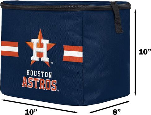FOCO MLB مرخص رسميًا شريط الشعار الأساسي Stripe 6 أو 12 Pack Soft Dois Day Day Baseball Lunch Tote Cooler in Saudi Arabia