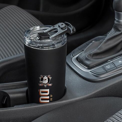 RICO Industries NHL Hockey 24oz من الفولاذ المقاوم للصدأ مع غطاء وغطاء مزدوج يعمل in Saudi Arabia