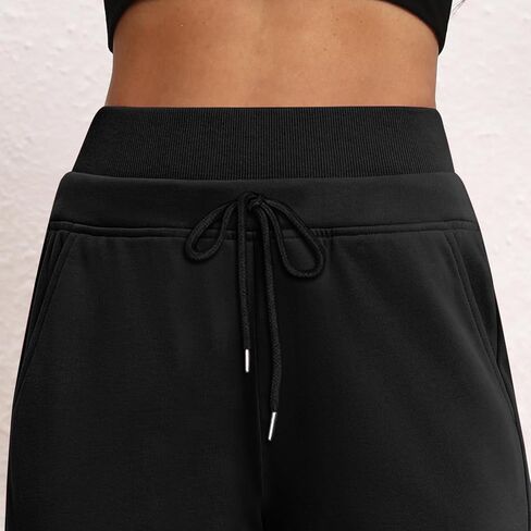 TANGNADE Womens Wide Leg Sweatpants Long High Waisted Casual Winter Thermal Baggy Sweat Pants Comfy Lounge Joggers in Saudi Arabia