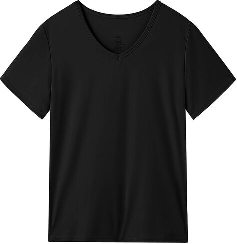 Womens Tops Basic T Shirts Summer Outfits Short Sleeve V-Neck T Shirts Comfortable & Stylish for Daily Wear in Saudi Arabia