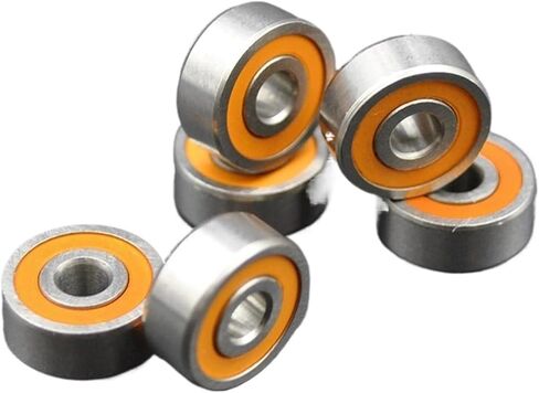 10pcs Hybrid Ceramic Bearing Stainless Bait Casting Spinning Fishing Reels SMR95 SMR104 SMR105 SMR115 S623 S695 SMR126 Bearings(SMR104 4X10X4mm) in Saudi Arabia