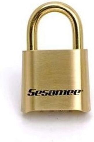 CCL Security Sesamee K0437 4 Dial Bottom Resettable Combination Brass Padlock with 2-1/4-Inch Shackle and 10,000 Potential Combinations - 5 Pack in Saudi Arabia
