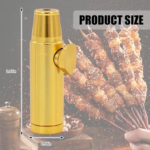 3 PCS Mini Mini Travel Spice Containers Powder Dispenser Supener Portable Searner for Outdoor Cooking ، Picnic & Camping (Black + Gold + Silver) in Kuwait