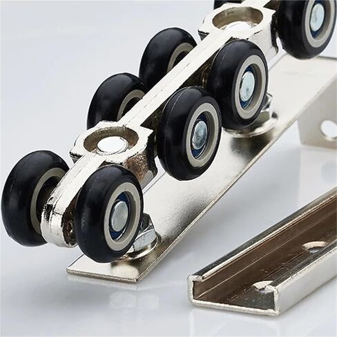 Hardware Slide Doors Pulley Sliding Doors Hanging Rail Wheel 1Pcs in Saudi Arabia
