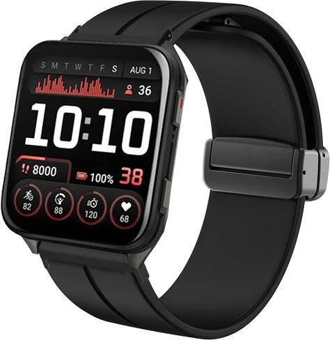 متوافق مع نطاقات Garmin Venu X1 ، وأشرطة بديل للمعصم الرياضي للسيليكون المتوافقة مع Garmin Venu X1 Smartwatch in Kuwait