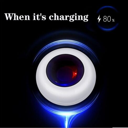 لـ R02 R03 R06 R08 R09 R10 R11 R11M SR11M R12 BJ02 SRC01 SRC10 SMART RING Charge Charging Case Portable Case (وليس الشحن اللاسلكي!) in Kuwait