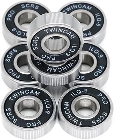 Roller Skate Wheel Bearings Deep Groove 608RS Miniature Ball Bearings Chrome Steel Bearing for Skateboard 8Pcs in Saudi Arabia