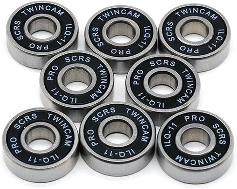 Roller Skate Wheel Bearings Deep Groove 608RS Miniature Ball Bearings Chrome Steel Bearing for Skateboard 8Pcs in Saudi Arabia