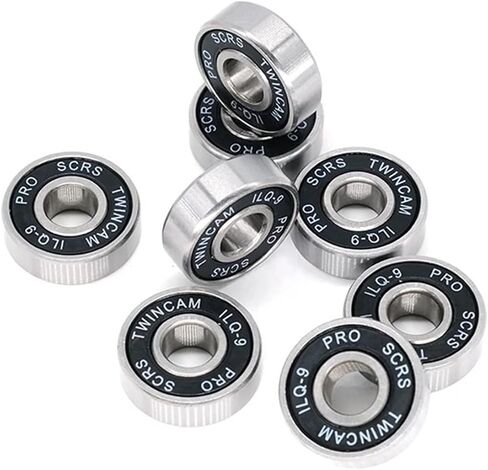 Roller Skate Wheel Bearings Deep Groove 608RS Miniature Ball Bearings Chrome Steel Bearing for Skateboard 8Pcs in Saudi Arabia