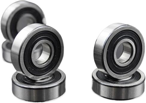 10pcs ABEC 5 608 606 607 609 625 626 627 628 2RS Bearings Bore 5mm 6mm 7mm 8mm 9mm Roller Wheel Lubrited محمل مختوم (629-2rs 9x26x8mm) in Saudi Arabia