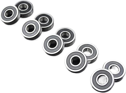10pcs ABEC 5 608 606 607 609 625 626 627 628 2RS Bearings Bore 5mm 6mm 7mm 8mm 9mm Roller Wheel Lubrited محمل مختوم (629-2rs 9x26x8mm) in Saudi Arabia