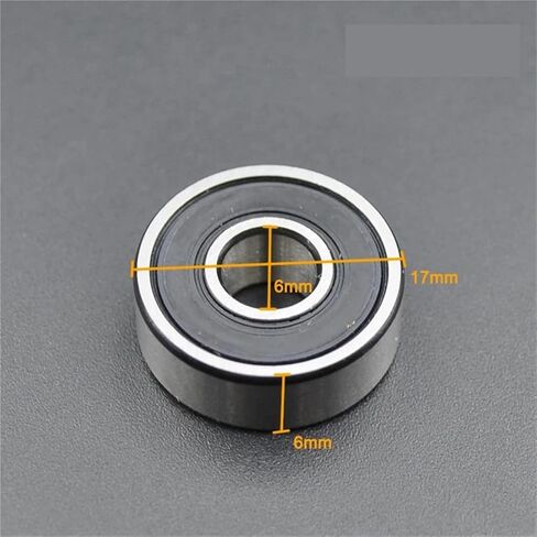 10pcs ABEC 5 608 606 607 609 625 626 627 628 2RS Bearings Bore 5mm 6mm 7mm 8mm 9mm Roller Wheel Lubrited محمل مختوم (629-2rs 9x26x8mm) in Saudi Arabia