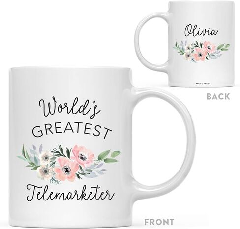 Andaz Press Personalized 11oz. كوب القهوة ، أعظم معلم زومبا في العالم ، أفكار عيد ميلاد عيد ميلاد كأس الشرب المخصصة لأفكار عيد ميلاد كأس الشرب المخصصة لها in Kuwait