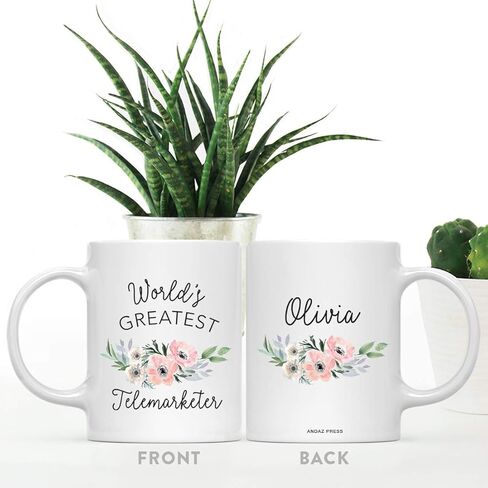 Andaz Press Personalized 11oz. كوب القهوة ، أعظم معلم زومبا في العالم ، أفكار عيد ميلاد عيد ميلاد كأس الشرب المخصصة لأفكار عيد ميلاد كأس الشرب المخصصة لها in Kuwait