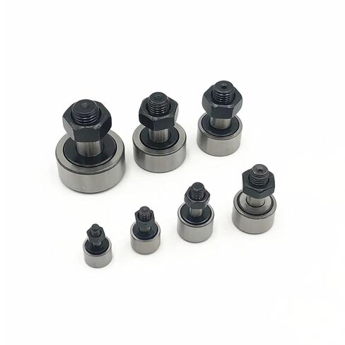 1pcs CF3/KR10 CF4/KR12 CF5/KR13 CF6/KR16 CF8/KR19 CF10/KR22 Cam Follower Stud Type Needle Roller Track Bearing Cam Follower Bearing(CF3 KR10) in Saudi Arabia