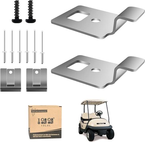 لوحة مفصلية مقعد 10L0L Golf Cart متوافقة مع Club Car Prement (2004+) قطع غيار استبدال مقعد 102554601،103237101،102577001،102577002 in Kuwait