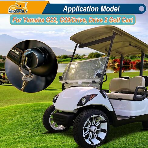مجموعة مفاتيح مفتاح الإشعال لـ Yamaha G22 ، G29/Drive ، Drive 2 Golf Cart ، STATER SWITCH استبدل OEM JW1-H2510-00 JU2-H2510-10 JU2-H2510-20 in Saudi Arabia