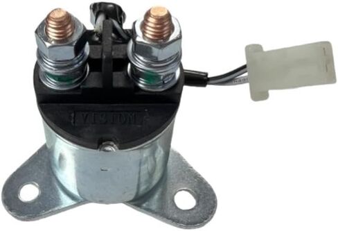 Starter Motor Solenoid W/ 2-Wire Plug for A-ipower SUA9000E SUA10000EC SUA12000E for Predator 7000/8750W 420cc for Generac GP6500E GP7500E GP8000E for All Power Gentron 10000W Generator W/Pigtail in Saudi Arabia