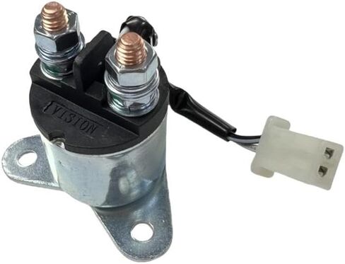 Starter Motor Solenoid W/ 2-Wire Plug for A-ipower SUA9000E SUA10000EC SUA12000E for Predator 7000/8750W 420cc for Generac GP6500E GP7500E GP8000E for All Power Gentron 10000W Generator W/Pigtail in Saudi Arabia