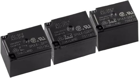 10PC RELAY JS1-5V-F-F AJS1319F JS1-12V-F AJS1311F JS1-24V-F-F-F-F-F-FR AJS1312F 5PIN 10A125V يمكن استبدال G5LA-14 DC5V 12V 24V (JS1-12V-F 5PIN) in Saudi Arabia