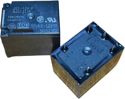 10PC RELAY JS1-5V-F-F AJS1319F JS1-12V-F AJS1311F JS1-24V-F-F-F-F-F-FR AJS1312F 5PIN 10A125V يمكن استبدال G5LA-14 DC5V 12V 24V (JS1-12V-F 5PIN) in Saudi Arabia