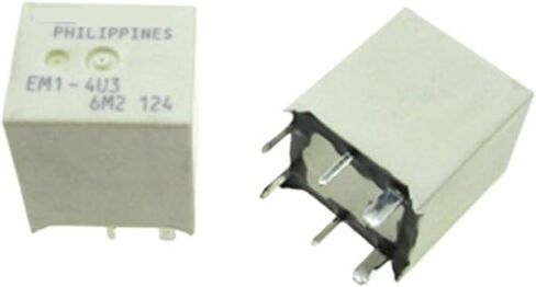 12V Relay EM1-4U3 EM14U3 12V 6PIN(5PCS) in Saudi Arabia
