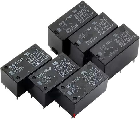 5PCS G6B-1174P-US 5VDC 12VDC 24VDC 4PIN 8A 250VAC RELAY G6B-1174P-US-5VDC G6B-1174P-US-12VDC G6B-1174P-US-24V (G6B-1174P-US-24VDC) in Saudi Arabia