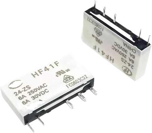 Shipping Power Relays HF41F 5V/12V/24V -ZS HF41F-5-ZS HF41F-12-ZS HF41F-24-ZS 5Pin 6A250V Relay(HF41F-5-ZS 5V 6A) in Saudi Arabia