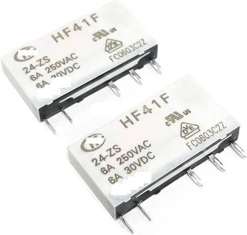 Shipping Power Relays HF41F 5V/12V/24V -ZS HF41F-5-ZS HF41F-12-ZS HF41F-24-ZS 5Pin 6A250V Relay(HF41F-5-ZS 5V 6A) in Saudi Arabia