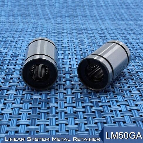 Linear Bearing 1 PC LM50GA 50MM LM50 GA Linear Ball Bearings 50x80x100mm CNC Metal Steel Retainer Linear Bushing LM50UU Shaft Bearing Linear Ball Bearings in Saudi Arabia