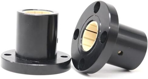 Engineering Plastics Linear Plain Bearings J-LMF10L/12L/16L/20L/25L/30L/35L/40L/50L Long Round Flange Bearing(J-LMF25L 25x40x112mm) in Saudi Arabia