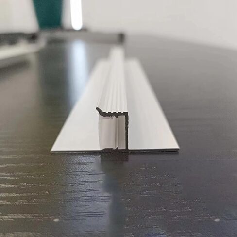 JARBIH 1M/3.3ft Suspended Ceiling Aluminum Profile, Z-Type/T-Type Extremely Narrow Shadow Slit Line Lamp, Groove Decorative Strip Ceiling Plasterboard Edge LED Strip Channel (White-Z Type-10PACk) in Saudi Arabia