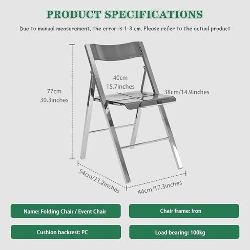 Modern Dining Room Backrest air, Folding Office air for Small Spaces, Leisure Household Folding air, Design Event air, for Conference Room in Saudi Arabia