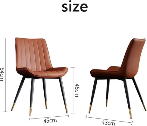 مجموعة كرسي غرفة الطعام ، الجلود ، كرسي لهجة حديثة 2 قطعة صالة حديثة كرسي غرفة المعيشة كرسي (اللون: أخضر) in Kuwait