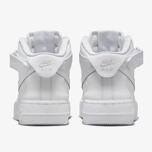 Nike Air Force 1 Mid Easyon Big Kids '(FN1193-111 ، White/White-White) الحجم 7 in Saudi Arabia