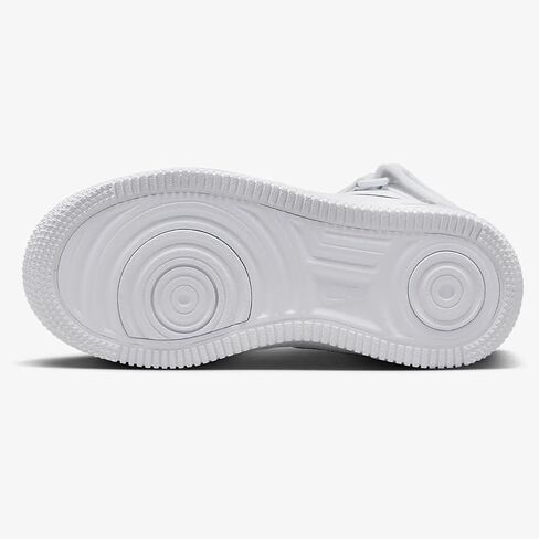 Nike Air Force 1 Mid Easyon Big Kids '(FN1193-111 ، White/White-White) الحجم 7 in Saudi Arabia
