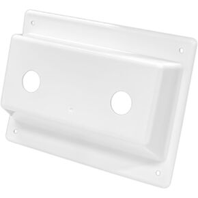 White Faucet Bezel Stand Off Faucet Cover Mounting Kit for RV Shower Panel Replacement (1 Pack) in Kuwait