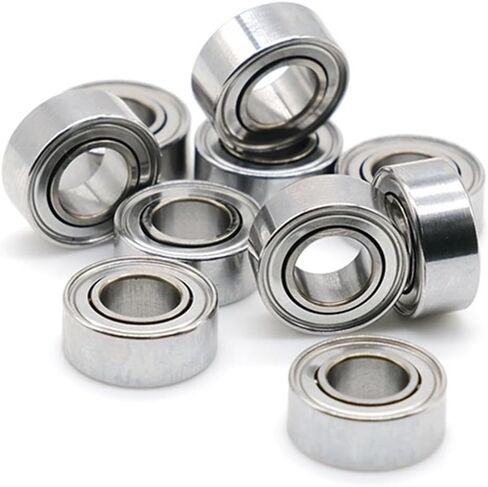 4x10x4 SMR104 ZZ CB Stainless Steel Hybrid Ceramic Ball Bearing L1040ZZ SMR104ZZ CB Reel Bearing RC Bearing 5Pcs in Saudi Arabia