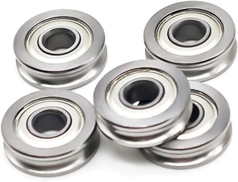 Z 3D Printer Extruder U Groove Guide Bearing U604 / 13 U604zz 604uu 604 U604 Bearing 4 * 12 * 4 4x13x4 5Pcs in Saudi Arabia