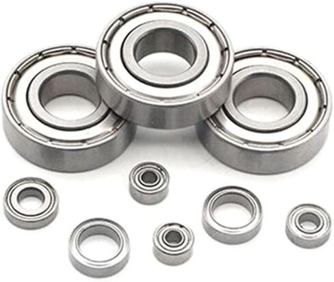 10PCS/2PCS Stainless Steel Bearing SMR84 4 * 8 * 3,SMR83 3 * 8 * 3,SMR74 4 * 7 * 2.5,SMR63 3 * 6 * 2.5,SMR62 2 * 6 * 2.5,SMR52 2 * 5 * 2.5mm (Color : 2pcs, S(10pcs,SMR83ZZ 3x8x3mm) in Saudi Arabia