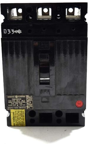 GE TEB132030 30A 3P 240V I-Line Breaker in Saudi Arabia